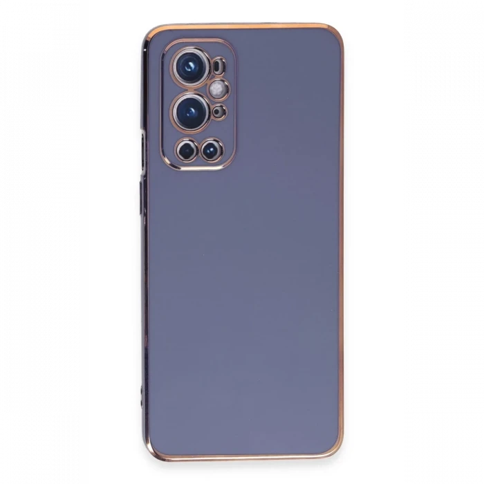 One Plus 9 Pro Kılıf Volet Silikon - Mavi
