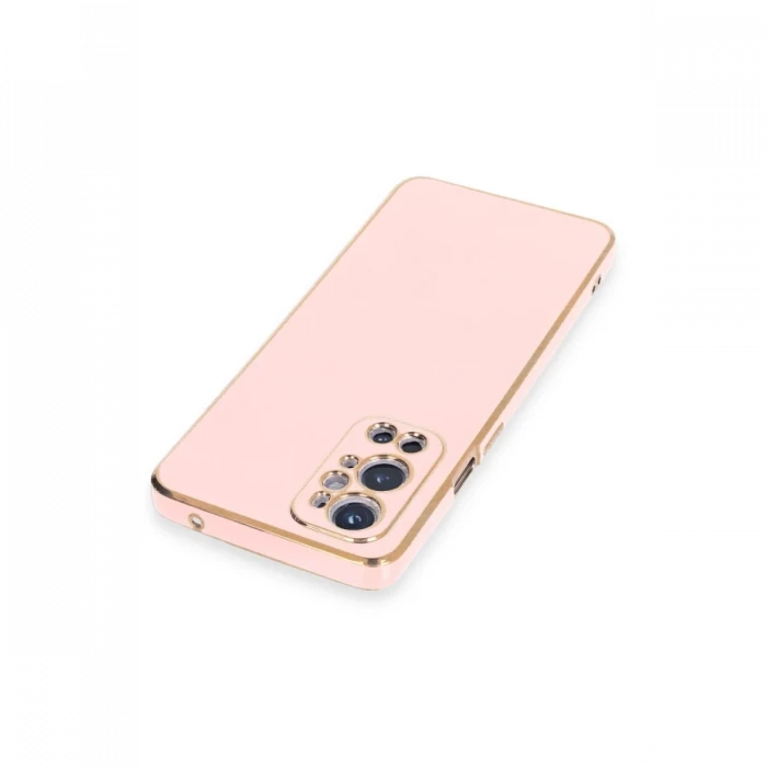 One Plus 9 Pro Kılıf Volet Silikon - Pembe