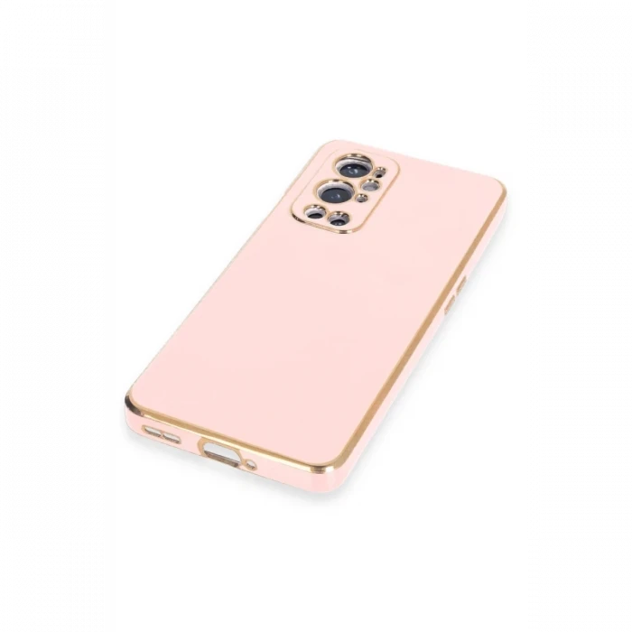 One Plus 9 Pro Kılıf Volet Silikon - Pembe