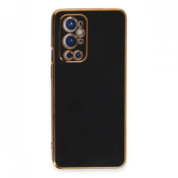 One Plus 9 Pro Kılıf Volet Silikon - Siyah