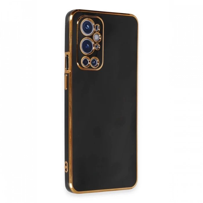 One Plus 9 Pro Kılıf Volet Silikon - Siyah