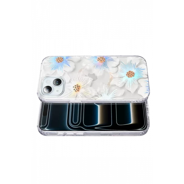 Onegif Apple iPhone 14 Desina Magsafe Kapak - Desen 2
