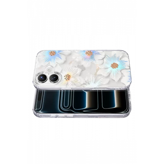Onegif Apple iPhone 16 Desina Magsafe Kapak - Desen 2