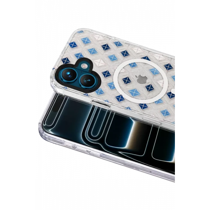 Onegif Apple iPhone 16 Desina Magsafe Kapak - Desen 4
