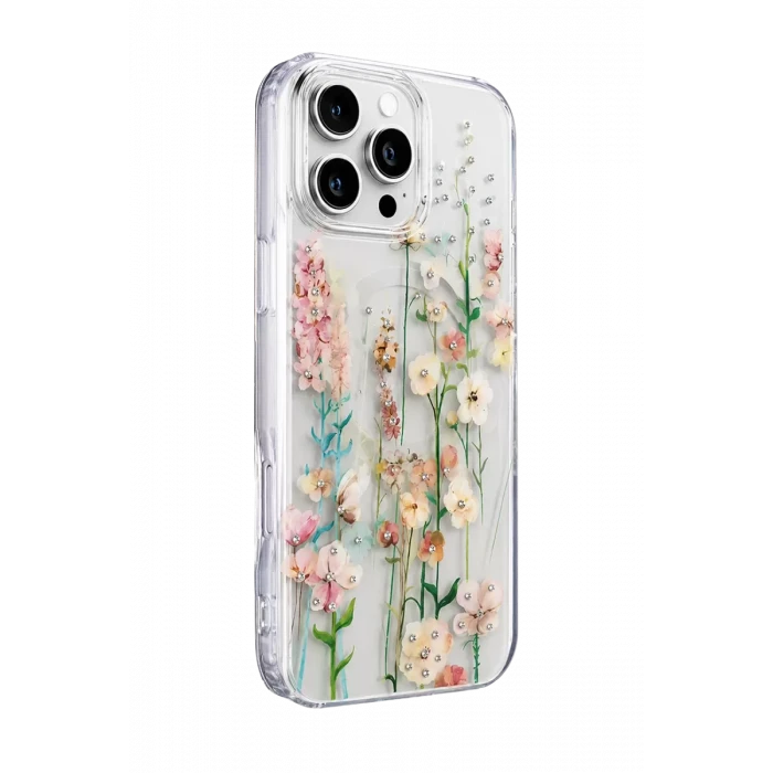 Onegif Apple iPhone 16 Pro Max Desina Magsafe Kapak - Desen 1