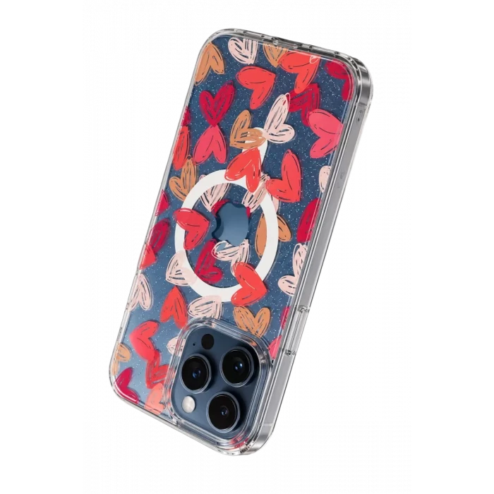 Onegif Apple iPhone 16 Pro Max Desina Magsafe Kapak - Desen 6