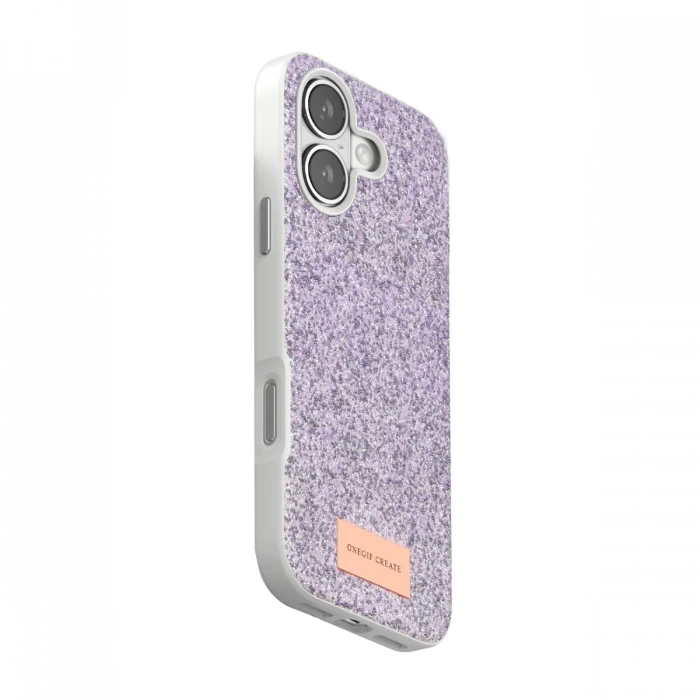 Onegif Apple iPhone 17 Bright Simli Kapak - Lila