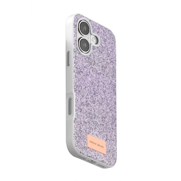Onegif Apple iPhone 17 Bright Simli Kapak - Lila