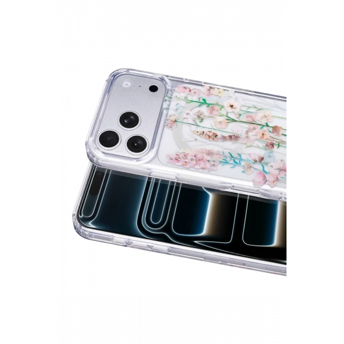 Onegif Apple iPhone 17 Pro Max Desina Magsafe Kapak - Desen 1