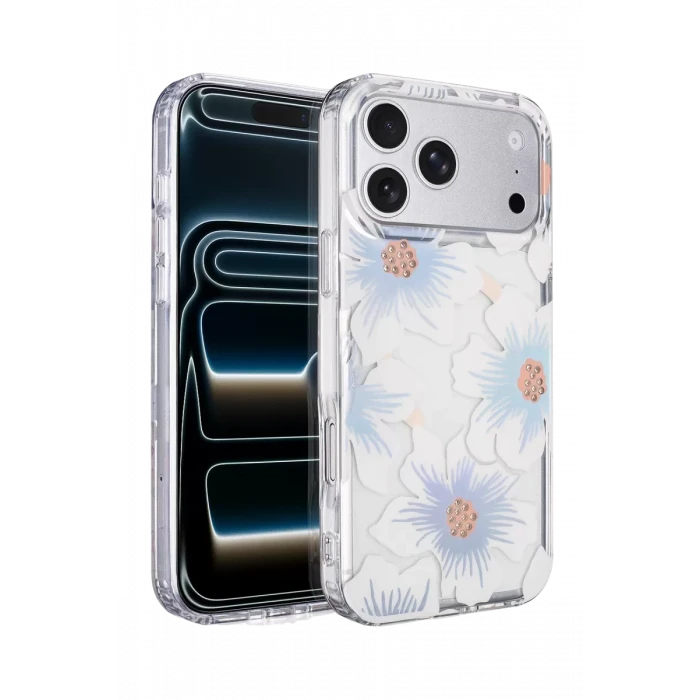 Onegif Apple iPhone 17 Pro Max Desina Magsafe Kapak - Desen 2
