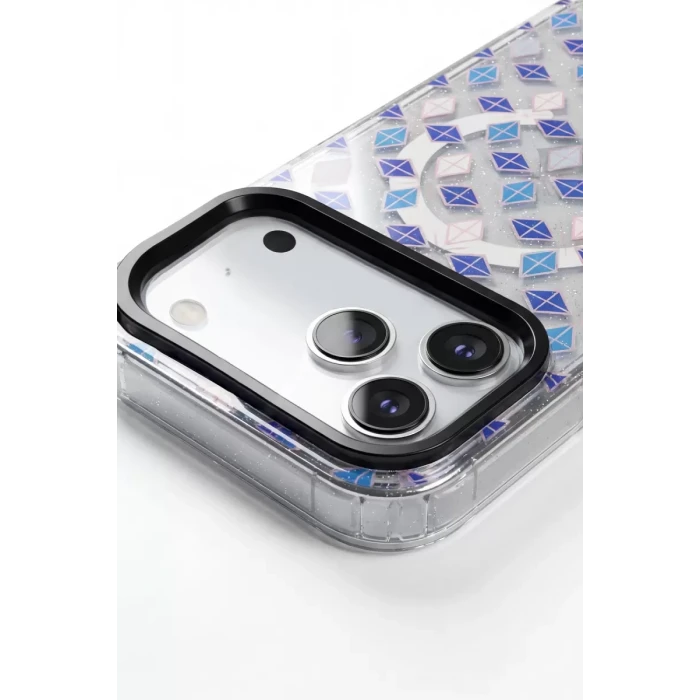 Onegif Apple iPhone 17 Pro Max Desina Magsafe Kapak - Desen 4