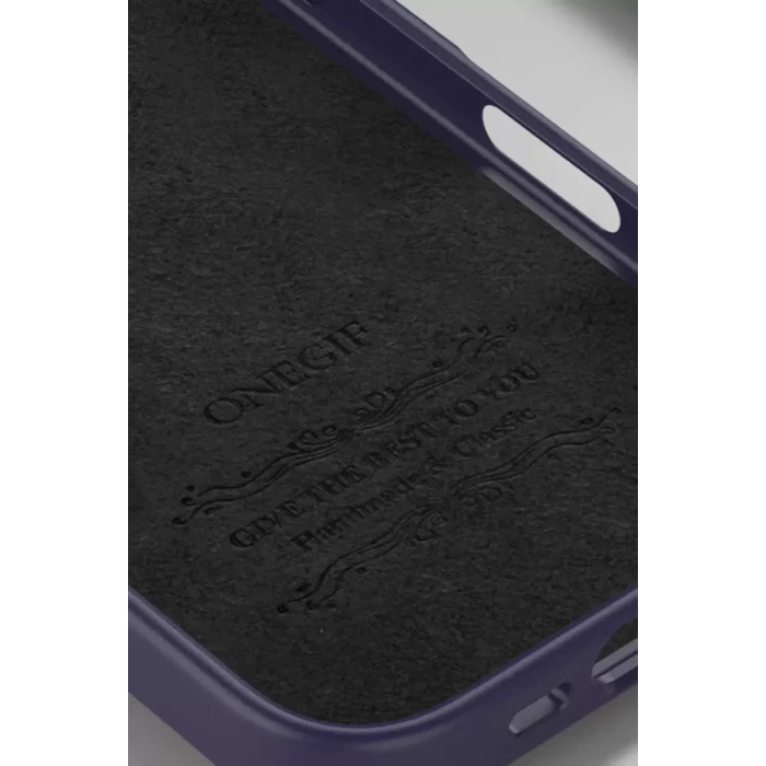 Onegif Apple iPhone 16 Pro Max Bright Simli Kapak - Derin Mor