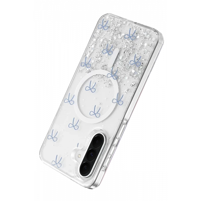 Onegif Samsung Galaxy A57 5G Misk Simli Magsafe Kapak - Desen 3