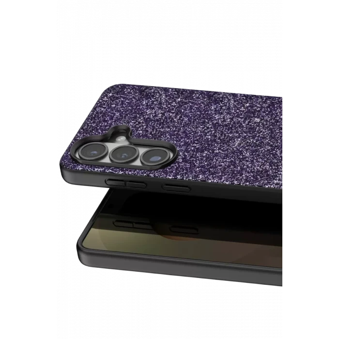 Onegif Samsung Galaxy S26 Plus Bright Simli Kapak - Derin Mor