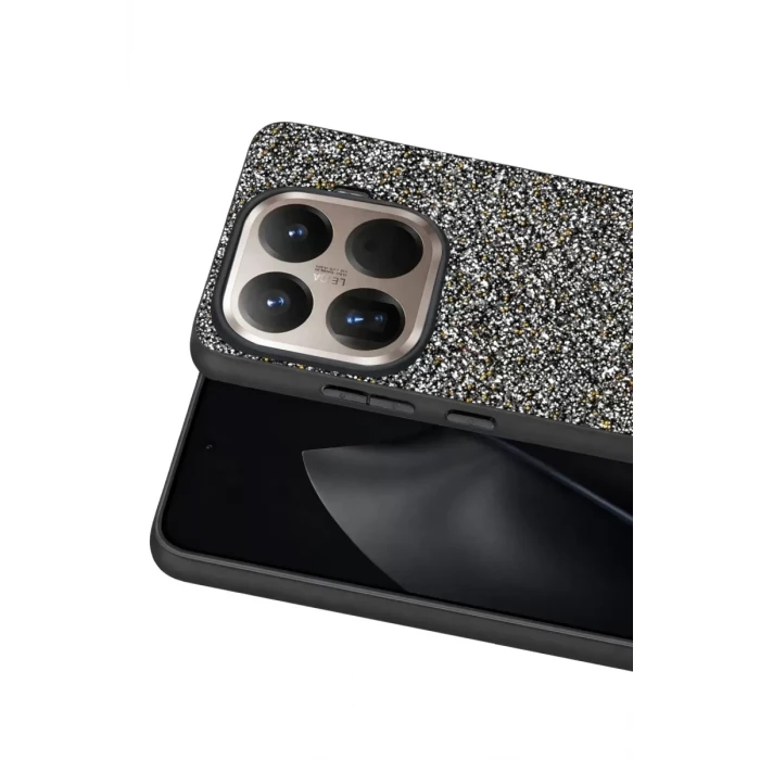 Onegif Xiaomi Mi 15T Pro Bright Simli Kapak - Gold