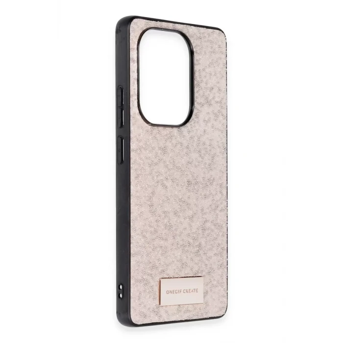 Onegif Xiaomi Redmi Note 13 Pro 4G Bright Simli Kapak - Pembe