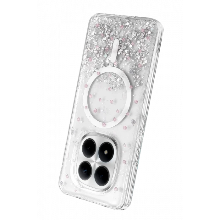 Onegif Xiaomi Redmi Note 15 4G Misk Simli Magsafe Kapak - Desen 1