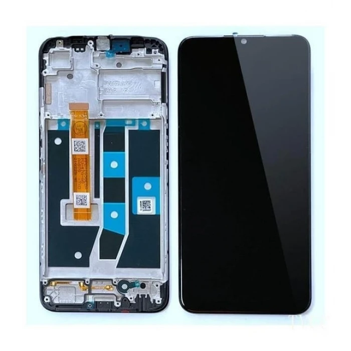 Oppo A16 ekran Dokunmatik Çıtalı SRV (Siyah)