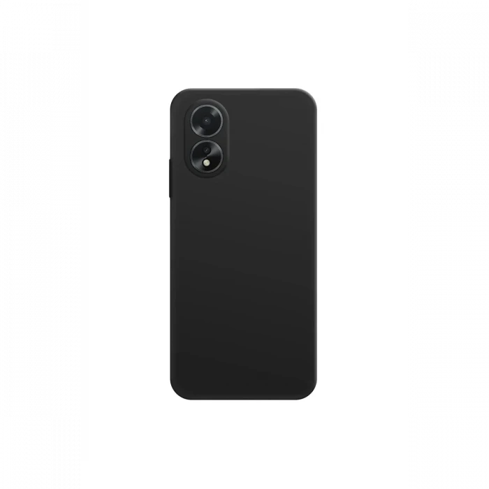 Oppo A38 Kılıf First Silikon - Siyah