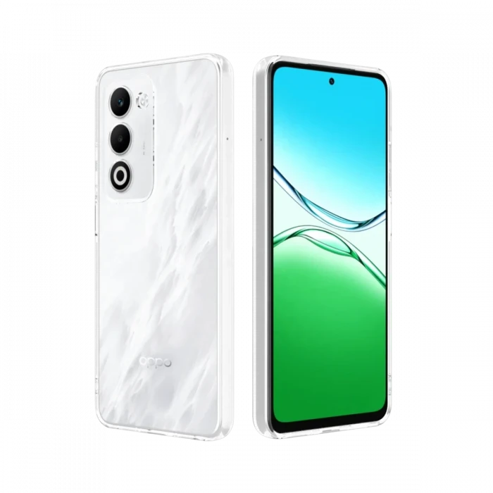 Oppo A5 4G Lüx Şeffaf Silikon - Şeffaf