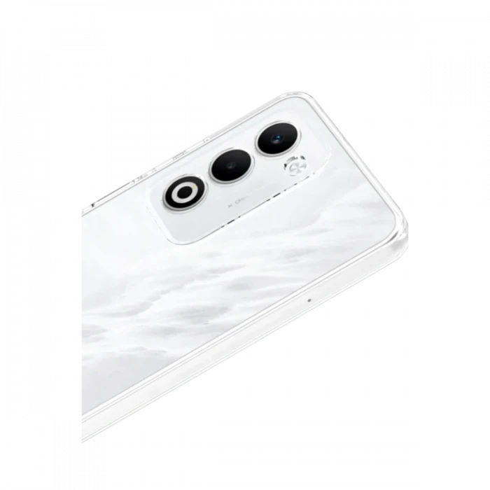 Oppo A5 4G Lüx Şeffaf Silikon - Şeffaf