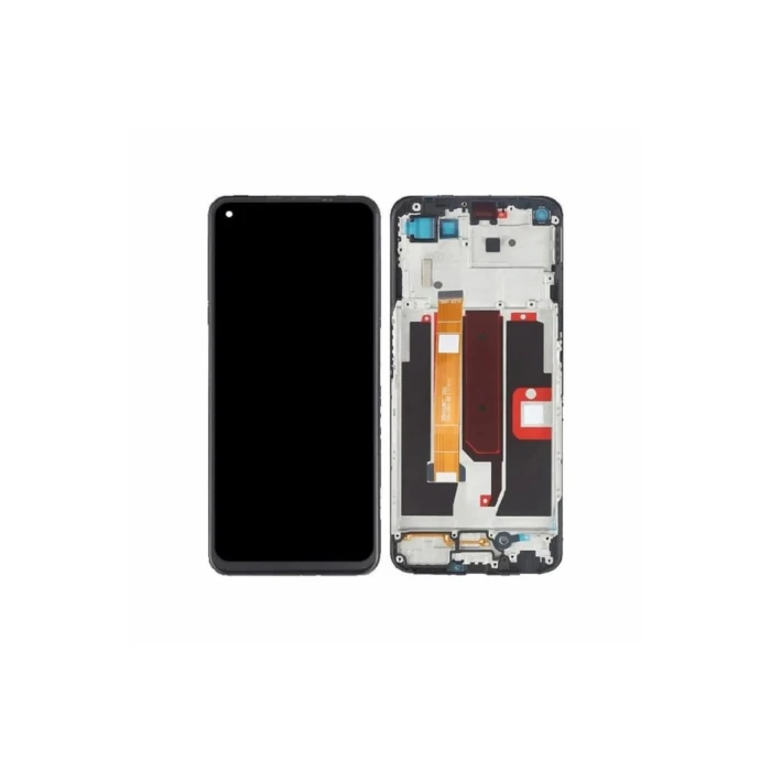 Oppo A54 Ekran Dokunmatik Çıtalı SRV (Siyah)