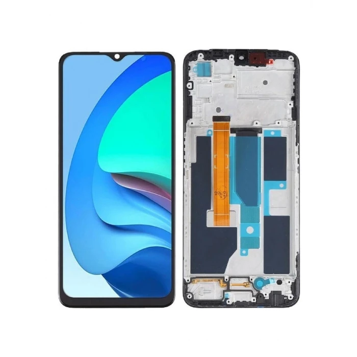 Oppo A55 Ekran Dokunmatik Çıtalı (Siyah)