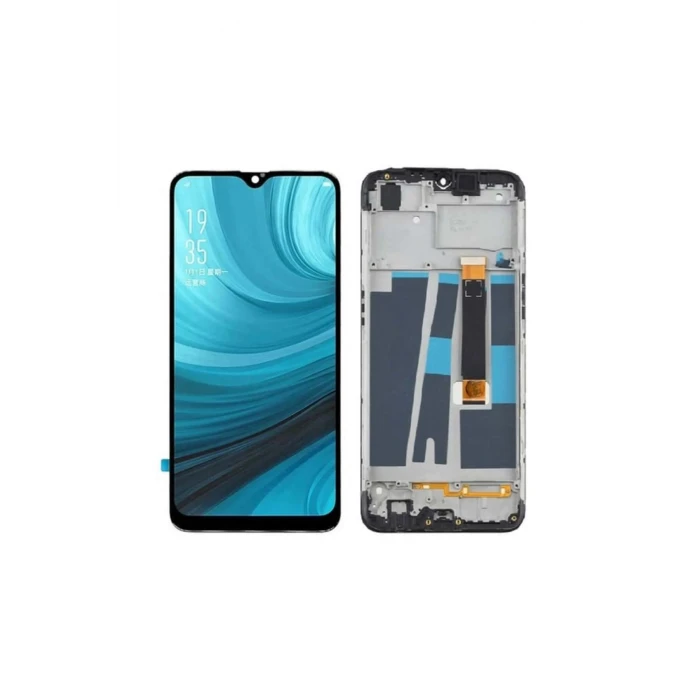 Oppo A5s Ekran Dokunmatik Çıtalı (Siyah)