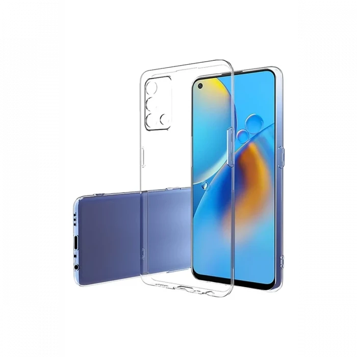 Oppo A74 4G Kılıf Lüx Şeffaf Silikon