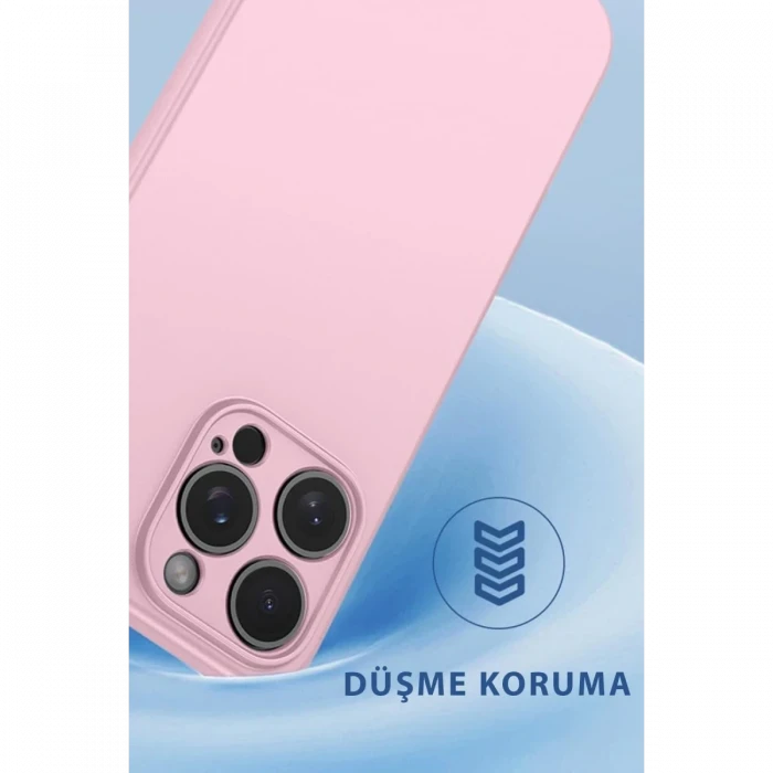Oppo Reno 11F Kılıf First Silikon - Mavi