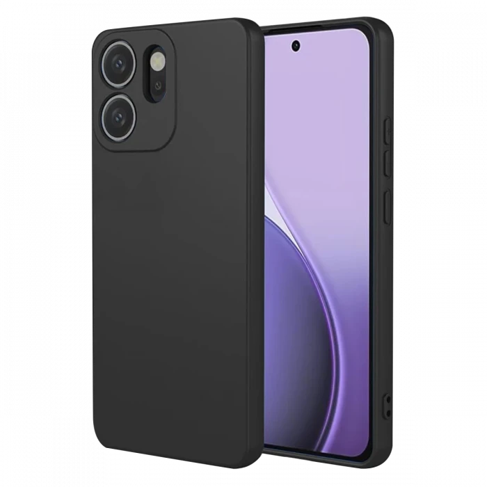 Oppo Reno 14F First Silikon - Siyah
