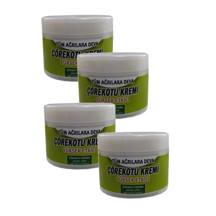 Organicsun Çörek Otu Yağı Rahatlatıcı Masaj Kremi  100ml X4 ADET