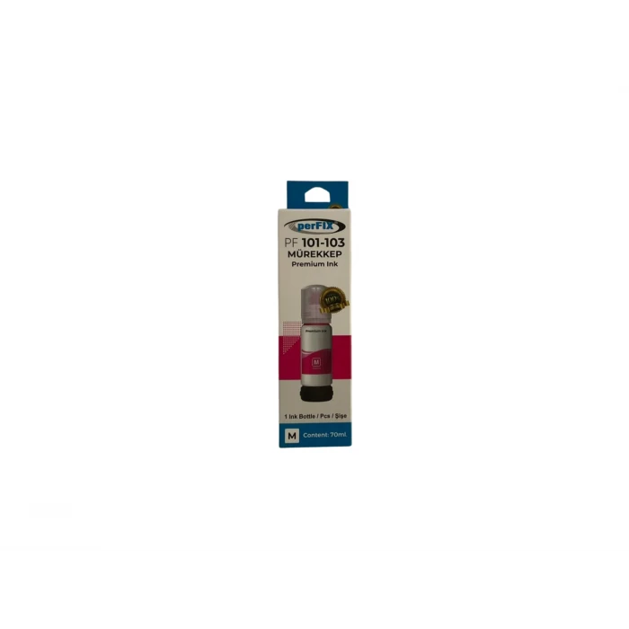 perFIX PF T103M Kırmızı Şişeli Mürekkep (70 ml )