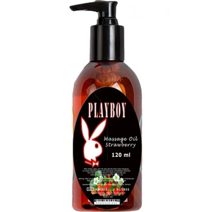 PLAYBOY MASSAGE OIL ÇİLEKLİ MASAJ YAĞI 120ML