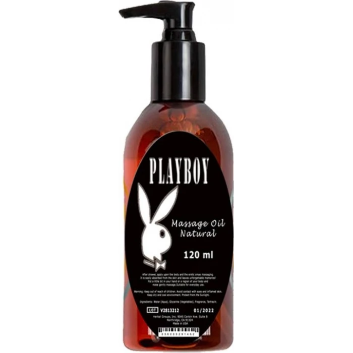 Playboy Natural Aromalı Masaj Yağı 120 ml