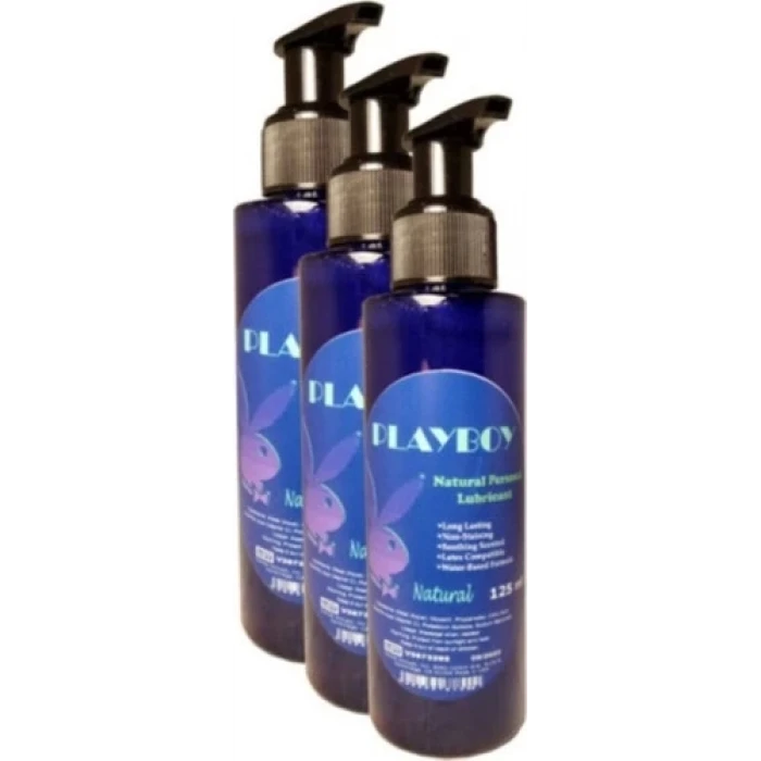 PLAYBOY NATURAL PERSONAL LUBRİCANT 125 ML 3 ADET