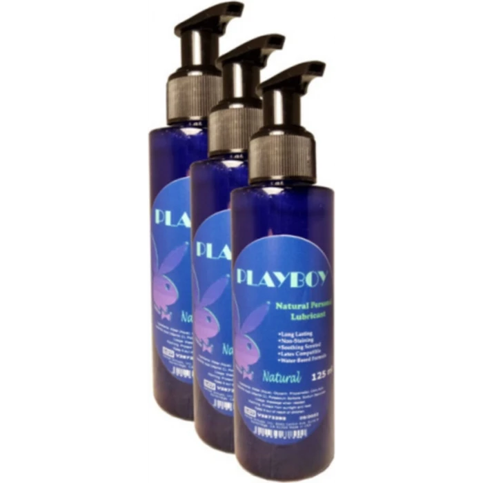 PLAYBOY NATURAL PERSONAL LUBRİCANT 125ML 3 ADET