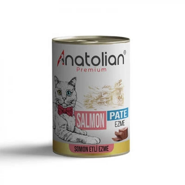 Premium Somonlu Ezme Yetişkin Kedi Konservesi 400 Gr