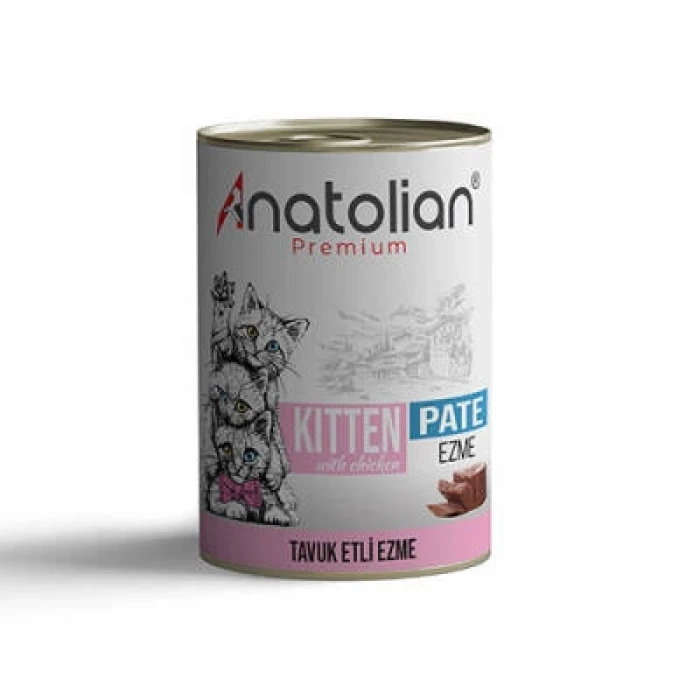 Premium Tavuklu Ezme Yavru Kedi Konservesi 400 Gr