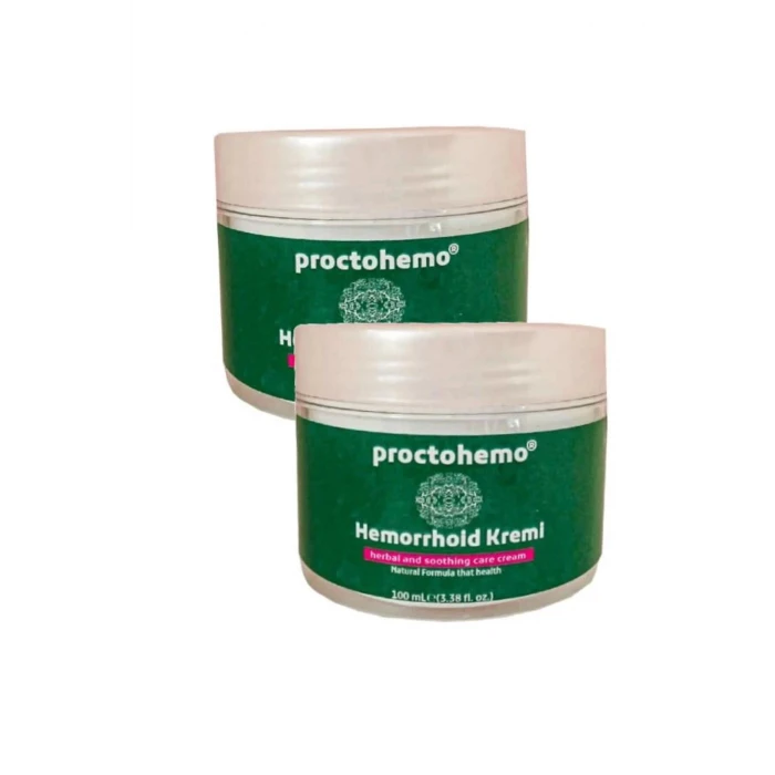 Proctohemo Etkili Rahatlatıcı  Masaj Bakım Kremi 100 ml 2 Adet