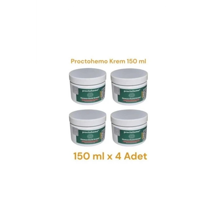 Proctohemo Rahatlatıcı Krem 150 ml x 4 Adet
