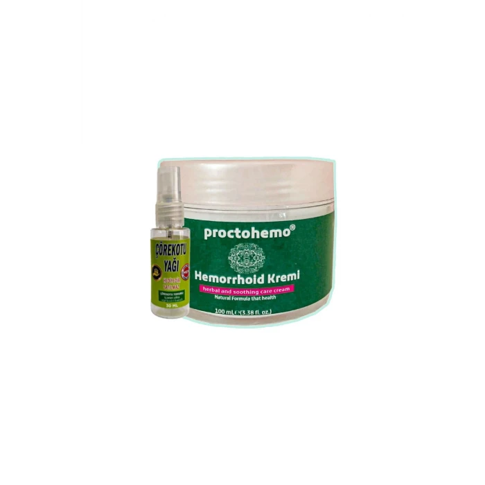 Proctohemo Rahatlatıcı Masaj Bakım Kremi 100 ml+30 ml Çörek Otu  Yağ ile