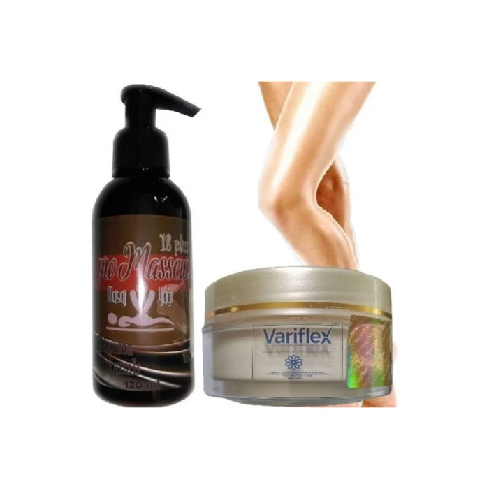 Promasseur Plus Çikolata Aromalı Masaj Yağı-Variflex Krem ile