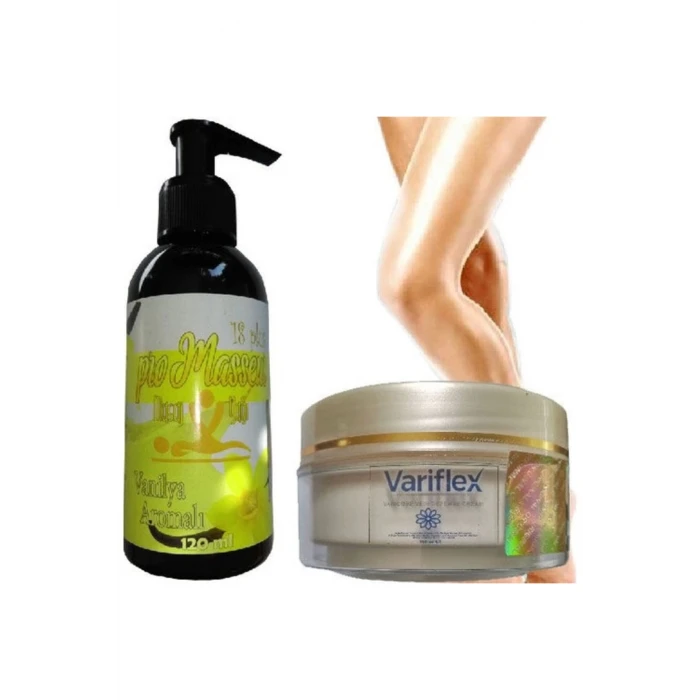 Promasseur Plus Vanilya Aromalı Masaj Yağı-Variflex Krem ile