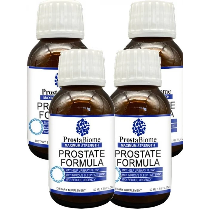 Prostate Formula Erkekler İçin Kendini güçlü, dengeli ve rahat hisset 50 ml x 4 ad.
