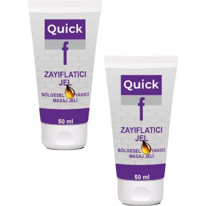 QUİCK GEL MASAJ JELİ 50 ML X 2 ADET