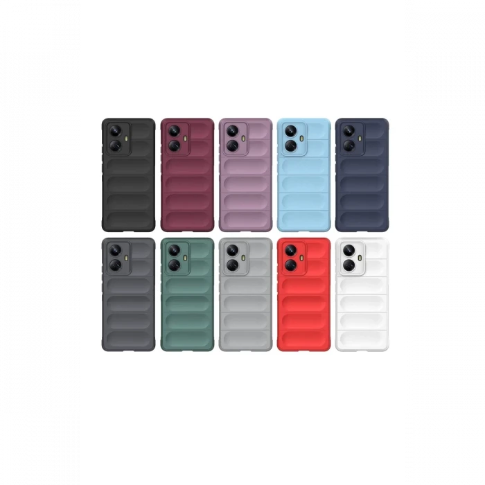 Realme 10 Pro 5G Kılıf Optimum Silikon - Siyah