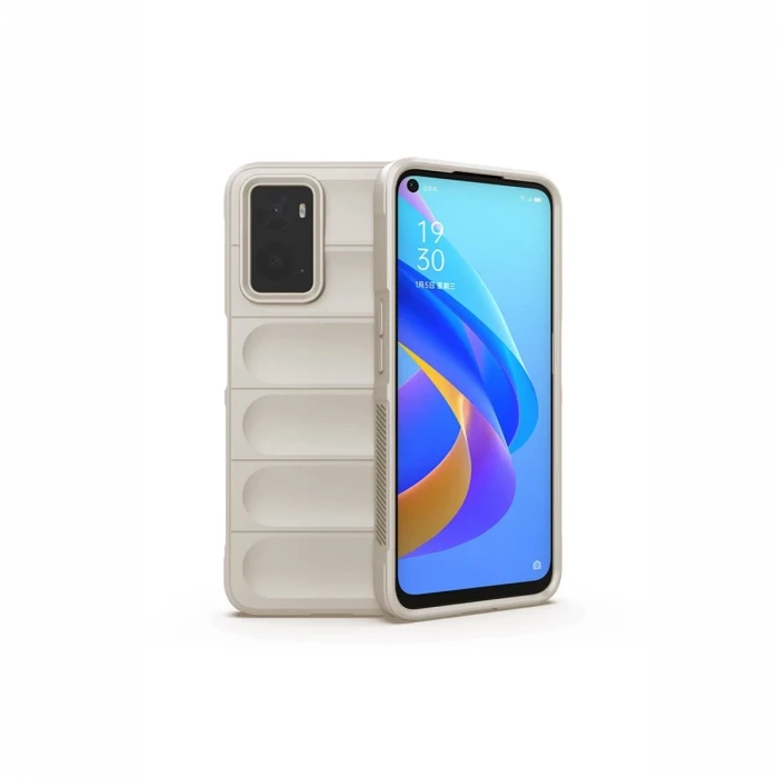 Realme 9i 4G Kılıf Optimum Silikon - Krem
