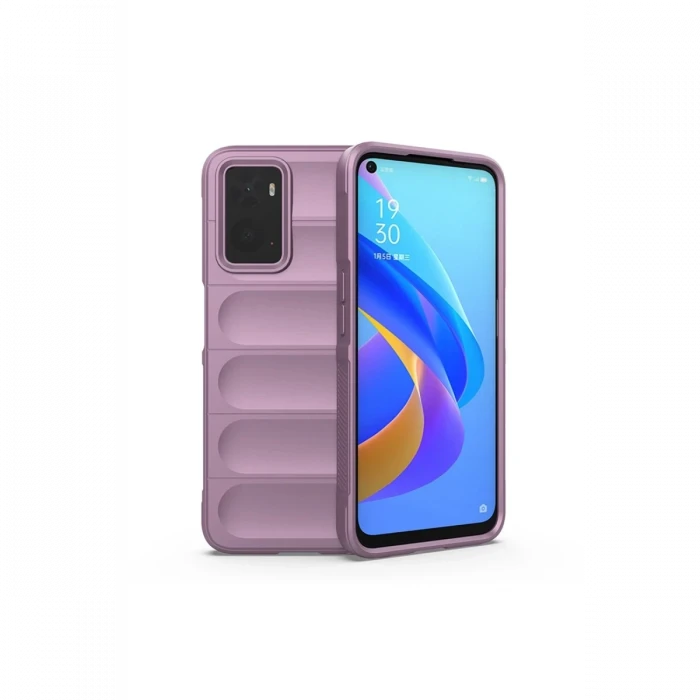 Realme 9i 4G Kılıf Optimum Silikon - Mor
