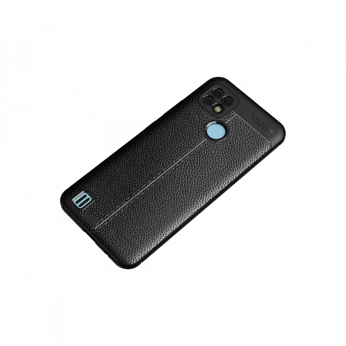 Realme C21 Kılıf Auto Focus Kapak - Siyah